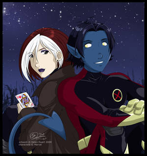 X-Men: Rogue + Nightcrawler