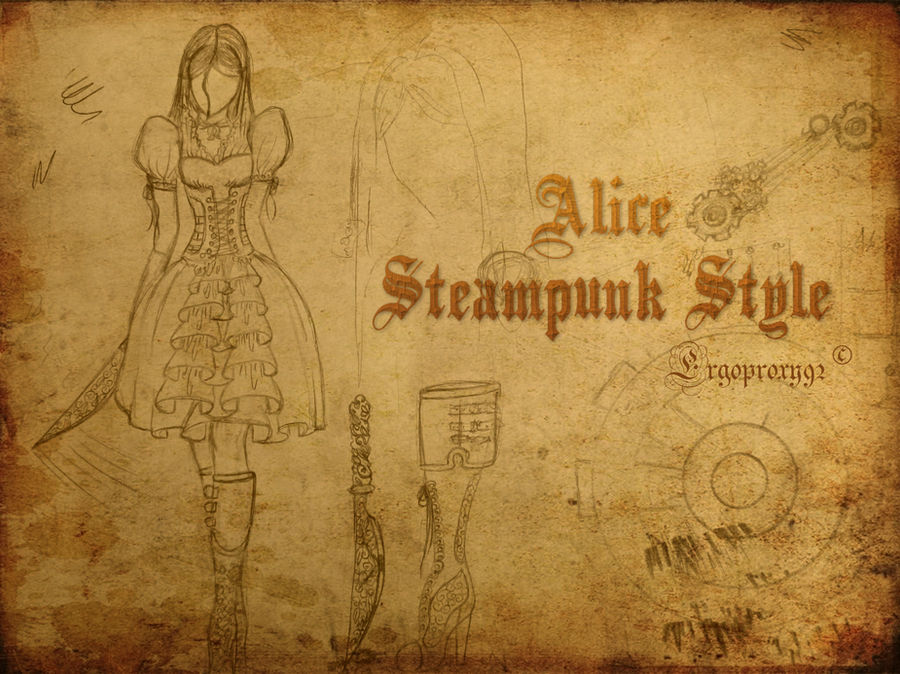 Alice Steampunk Style