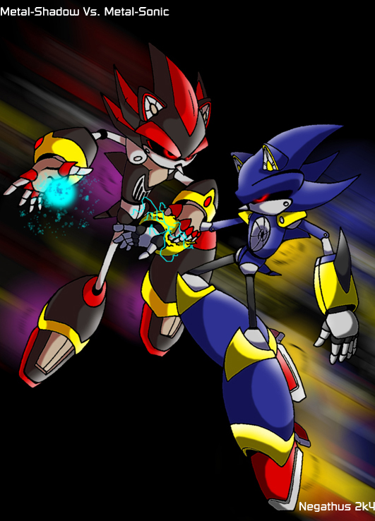 Metal Sonic vs Shadow the Hedgehog (grace)