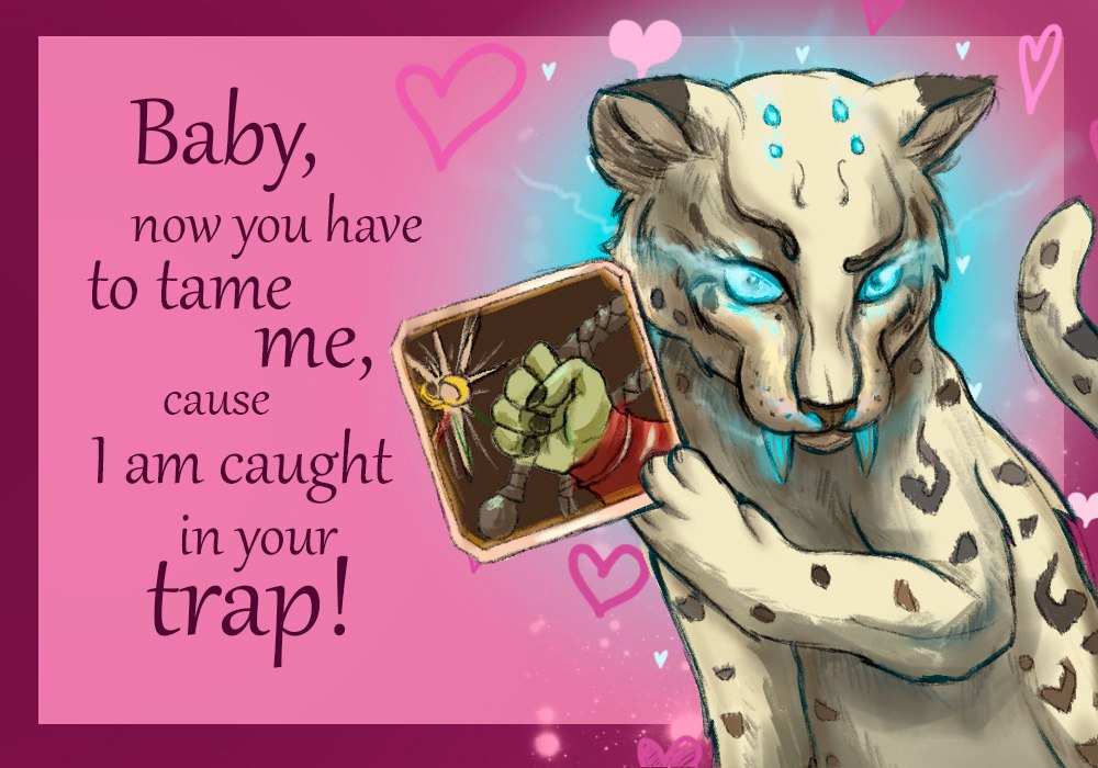 Loque'nahak Valentine's Day Card