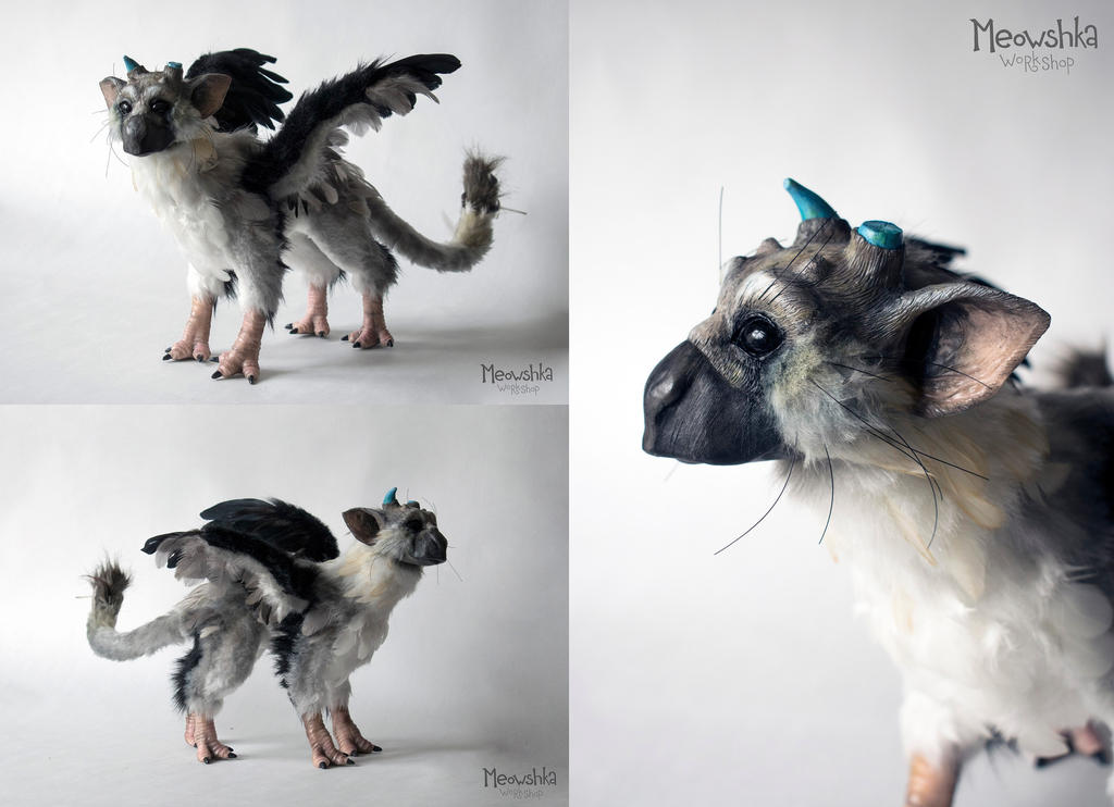 Trico Handmade Plushie (collage)