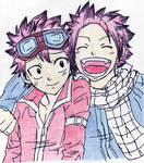 Natsu and Edo-Natsu ^^ by type-your-answer