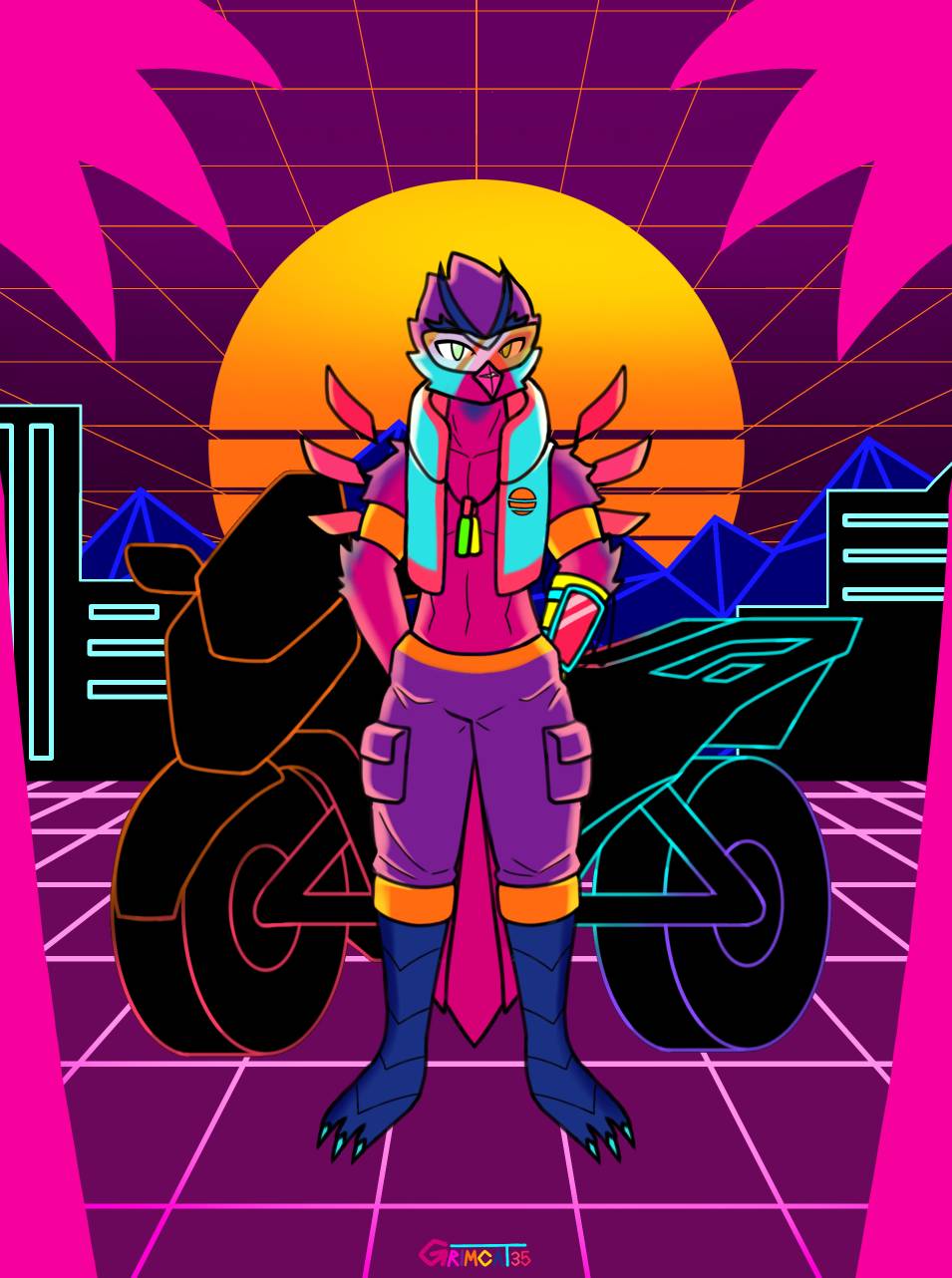 Synthwave Razer Synthwave by LooongEarsCat on DeviantArt
