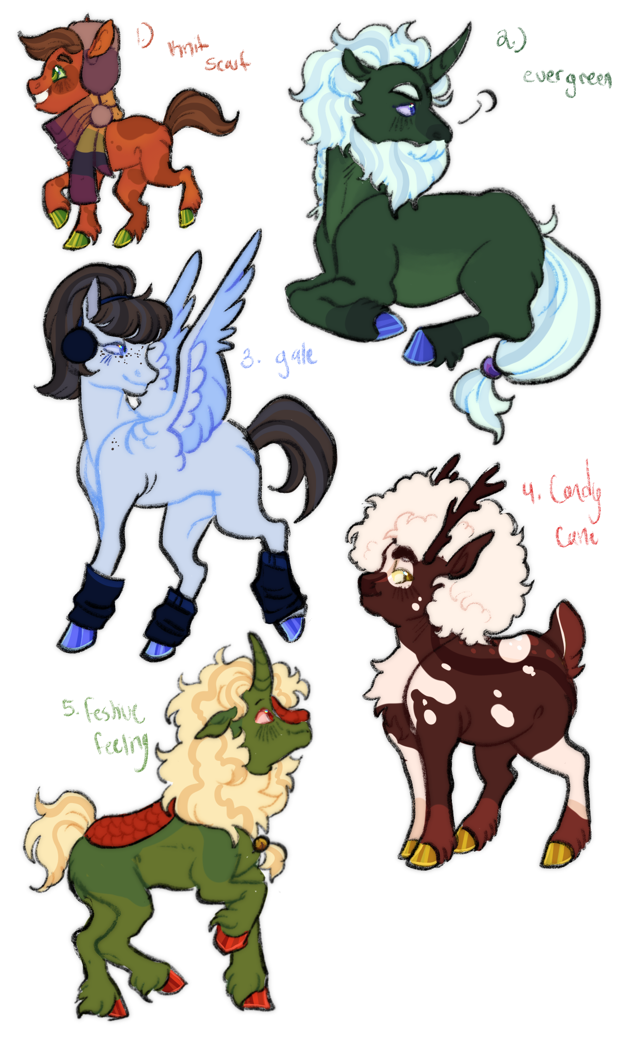 Winter Themed Adopts By CactiFlowers On DeviantArt winter-themed-adopts-by-cactiflowers-on-deviantart