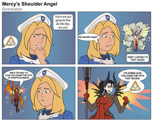 Mercy's Shoulder Angel