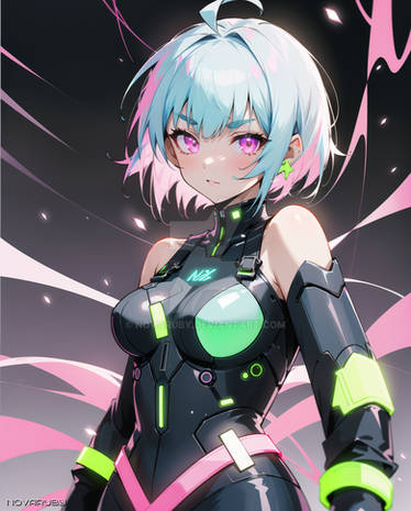 Cyberpunk Inspired Anime Girl #3 by HisapiAI on DeviantArt