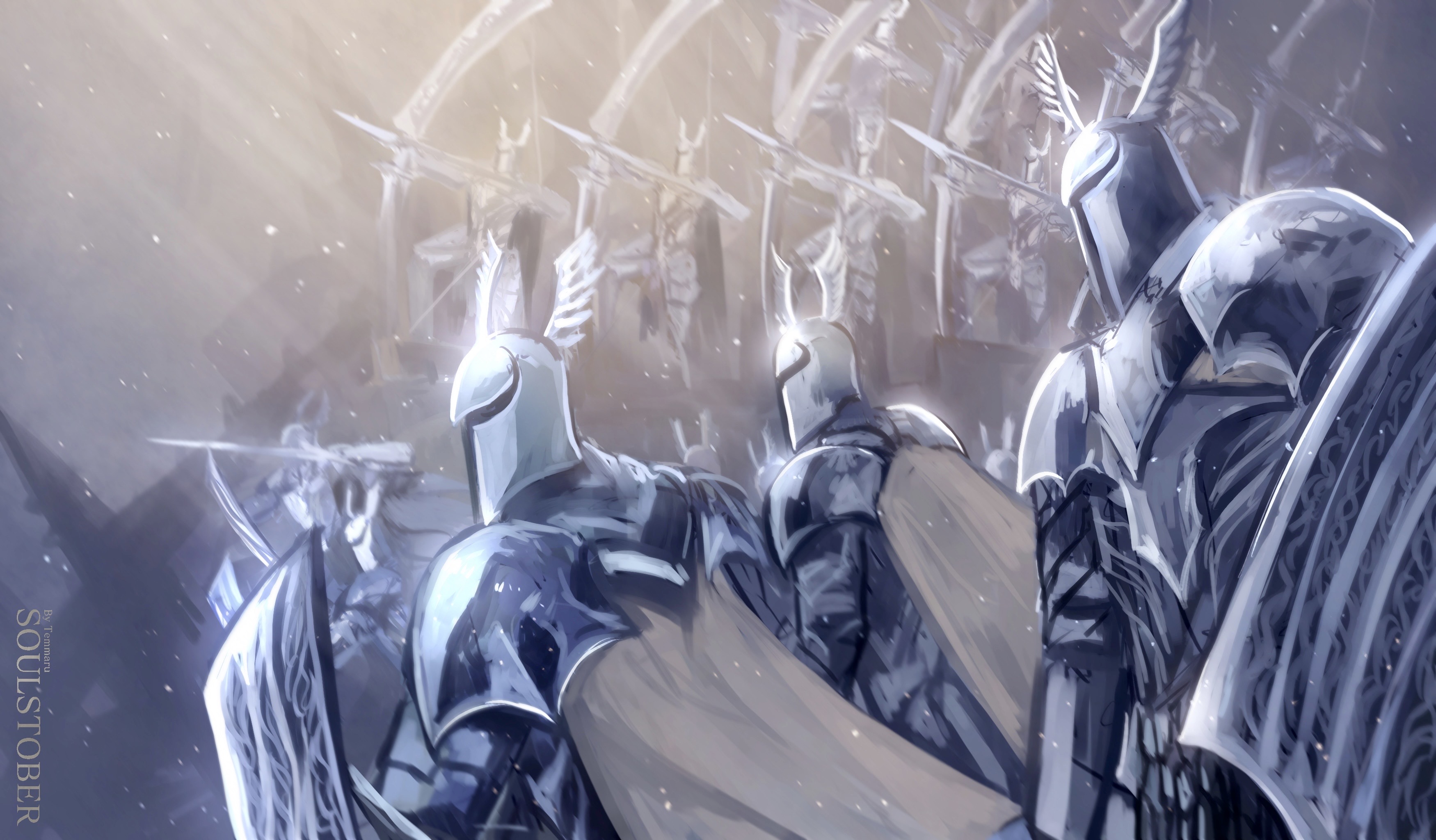 Silver Tree Knight Silver Knights by Temmaru on DeviantArt