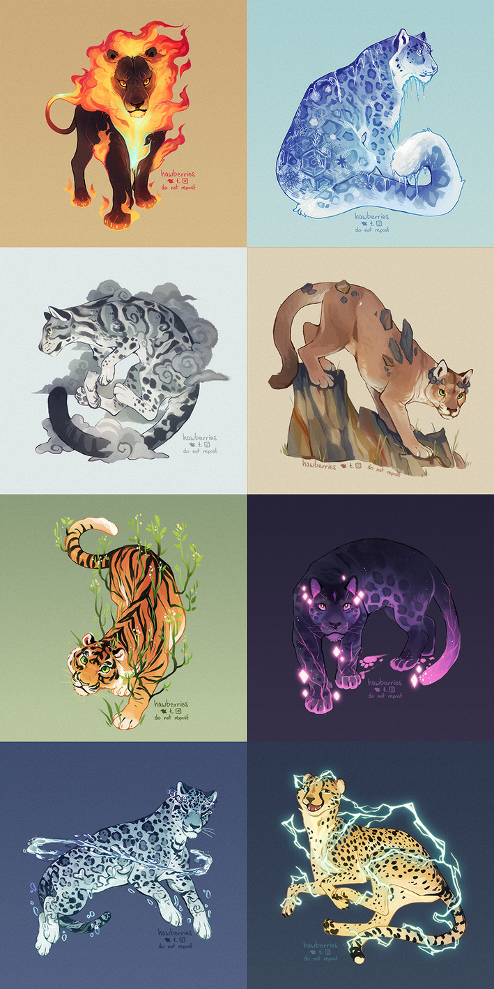 Byte Elementals Deviantart elementals by hawberries on DeviantArt