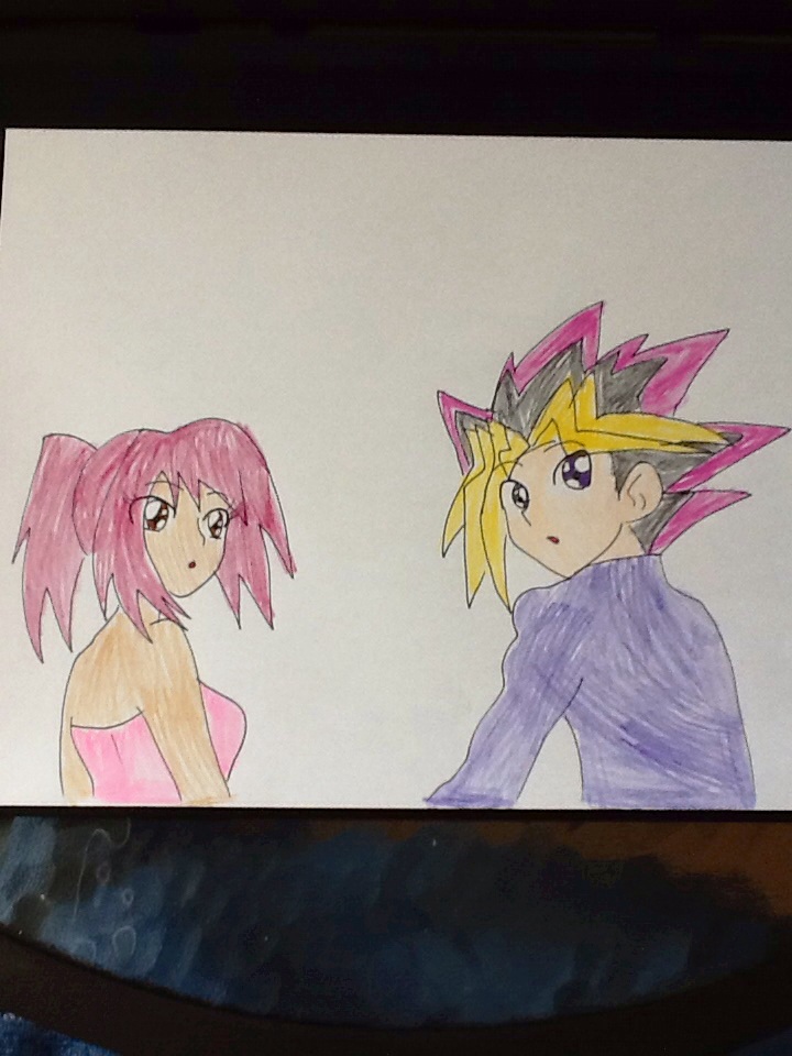 Surprised Daisy and Yugi