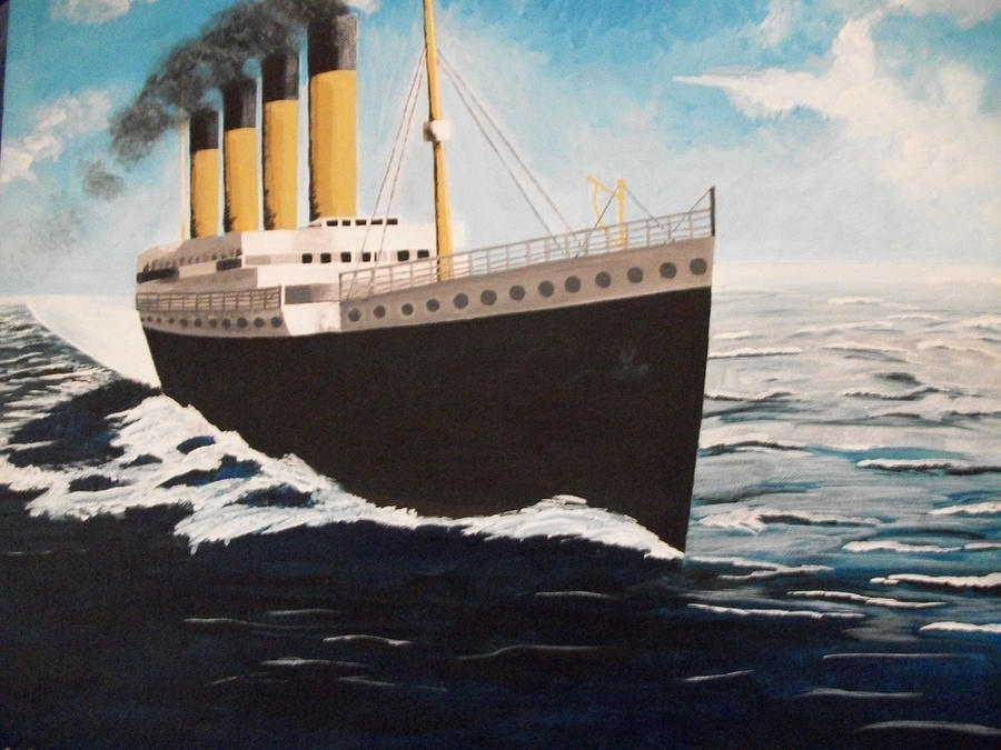 Titanic View Deviantart Titanic by FoamysShadow on DeviantArt