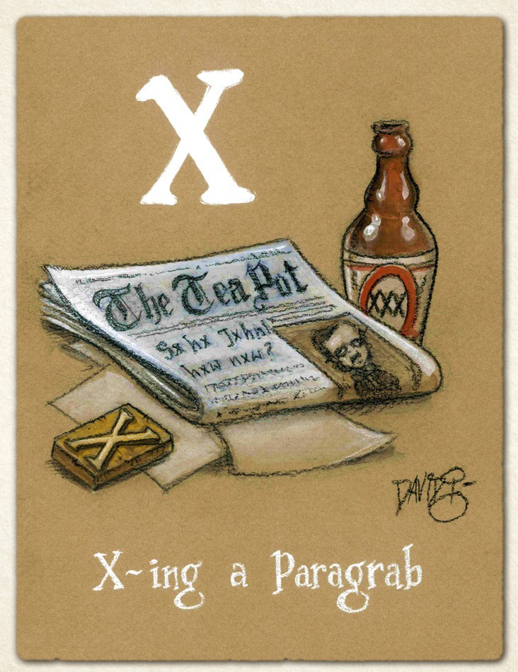 X is for X-ing A Paragrab