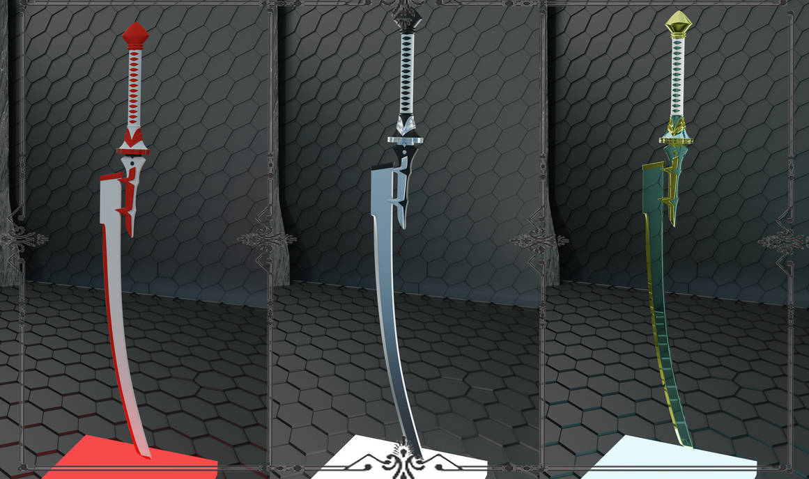 Swords Nier Automata (Virtuous Treaty) by AMarmazetka on DeviantArt