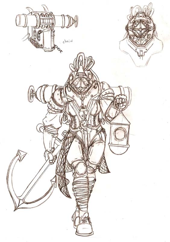 Big Mother bioshock concept