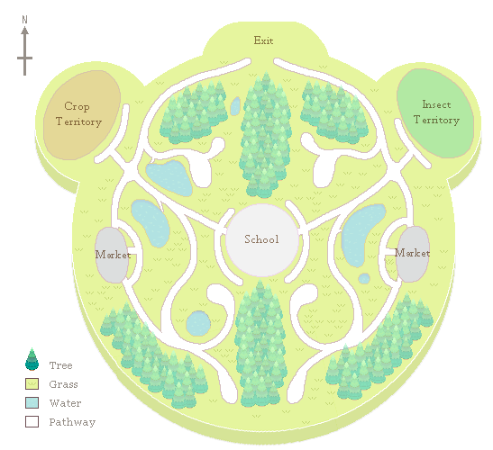 Nature- Origins: Map