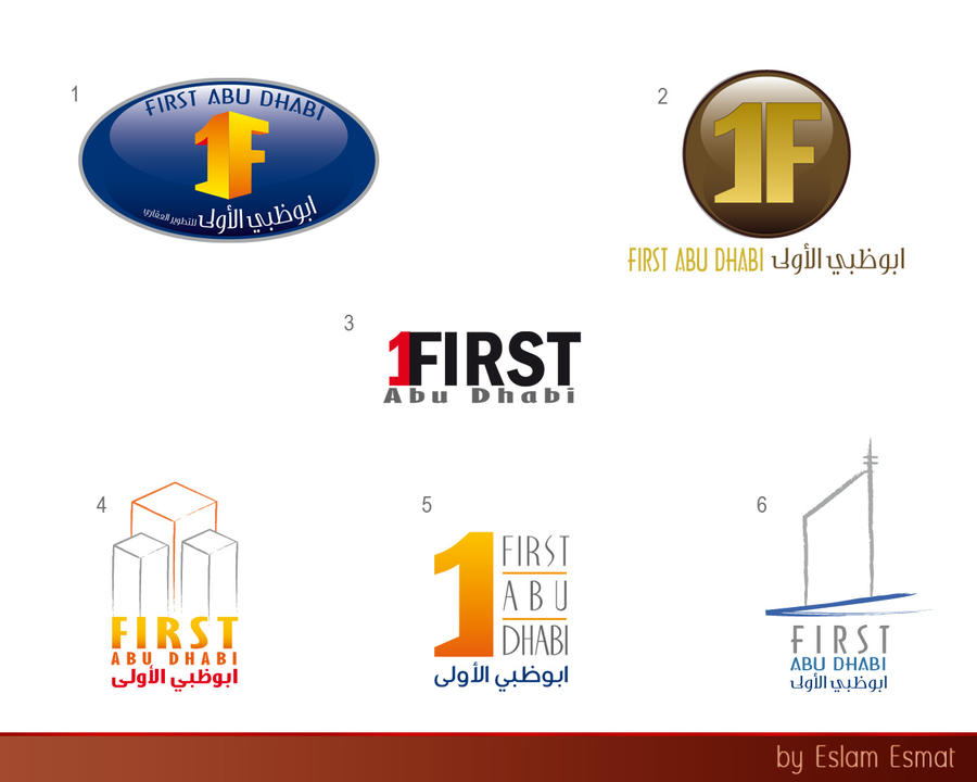 First Abou Dhabi logo by Eslam-Portfolio on DeviantArt