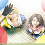 Tidus and Yuna happy at Luca