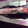 Outer space sleeve in progres2
