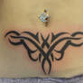 Tribal Belly Tattoo