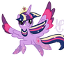 Twilight Sparkle Rainbow Power