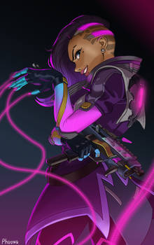 Sombra - Overwatch Fanart