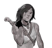 Lara Croft from Shadow of the Tomb raider