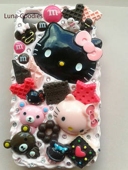 Iphone 4 hello Kitty Punk Phone case