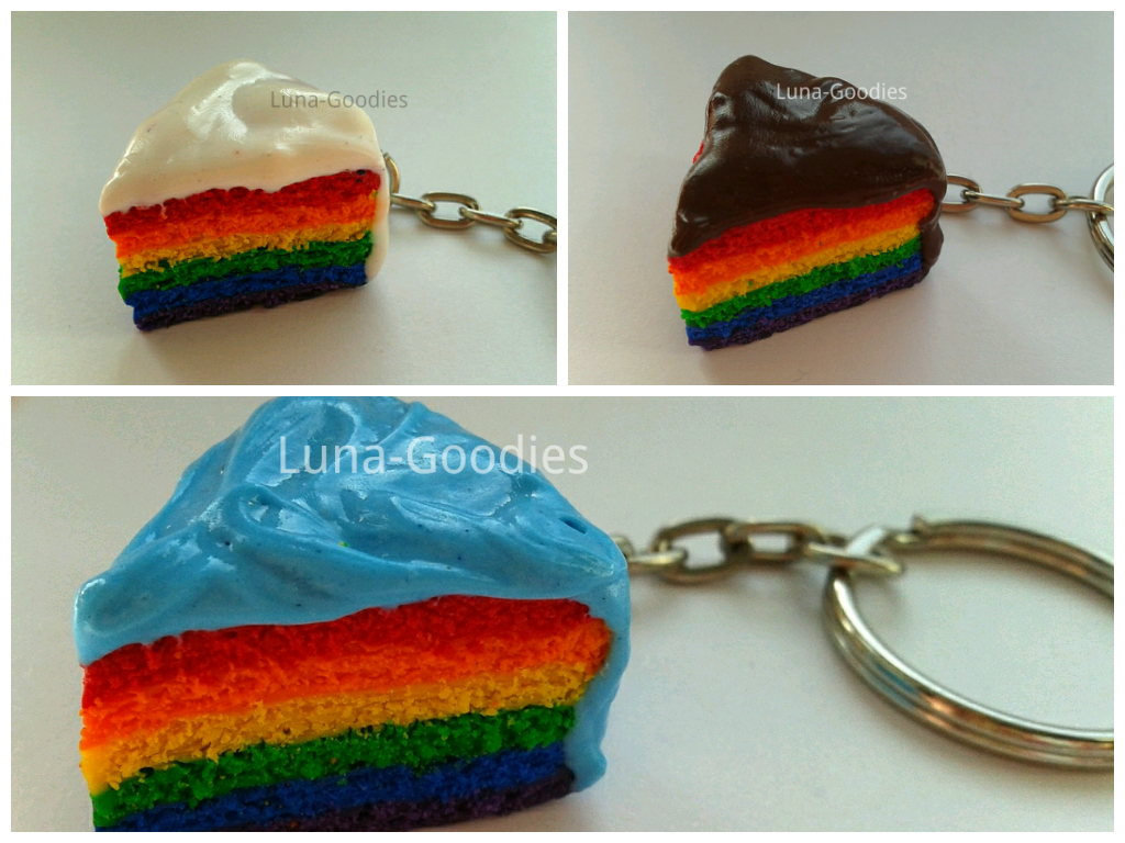 Rainbow cakes! For Sale!