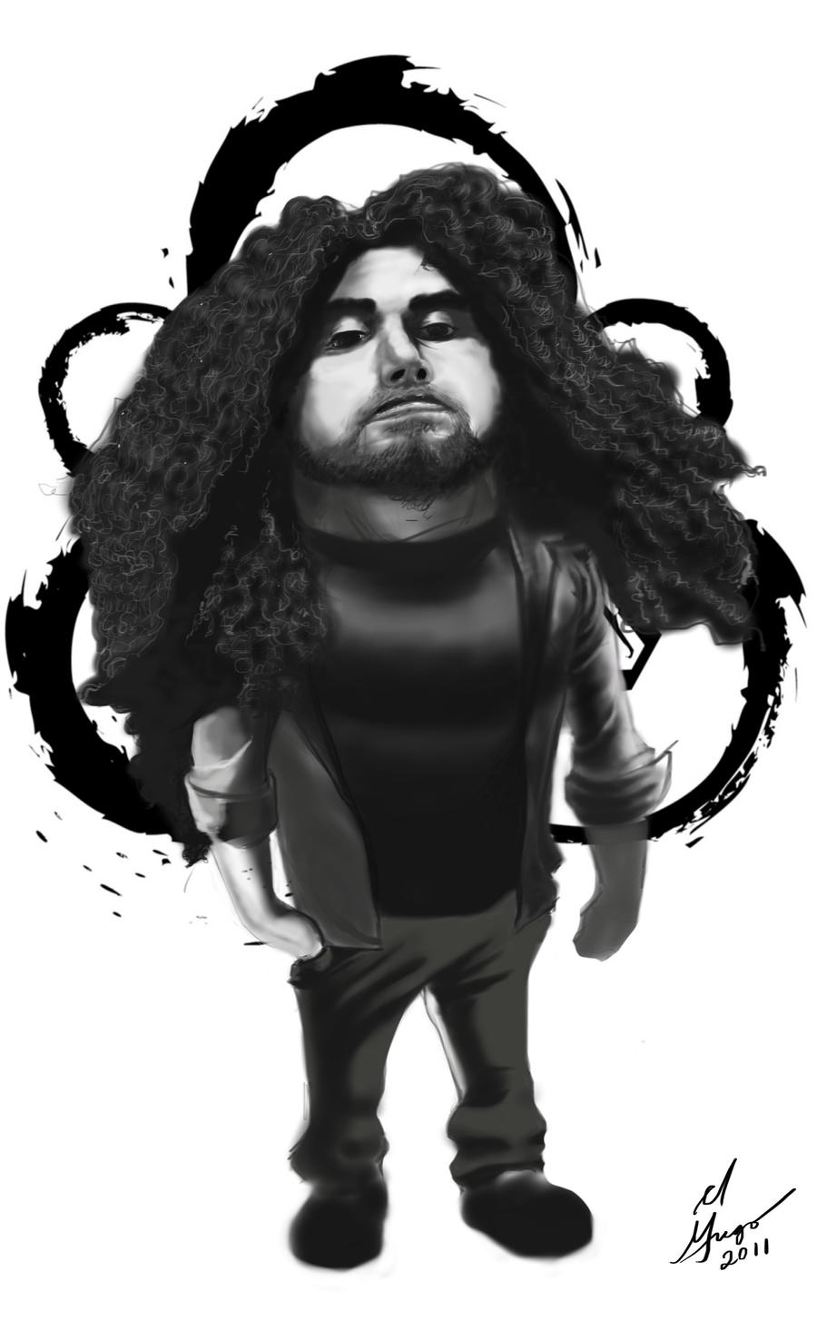 Claudio Sanchez Caricature