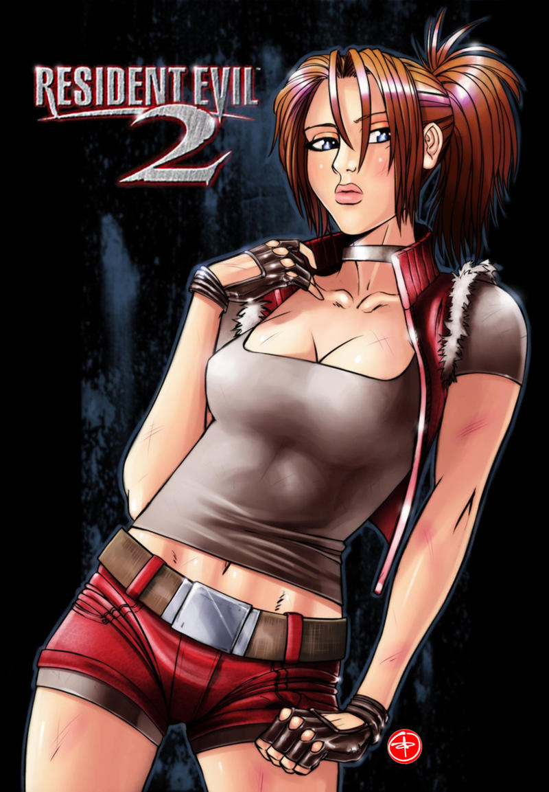 claire redfield (resident evil and 1 more) drawn by polarityplus
