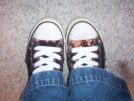 Converses vs. Bleach