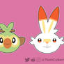 Pokemon: Galar starters