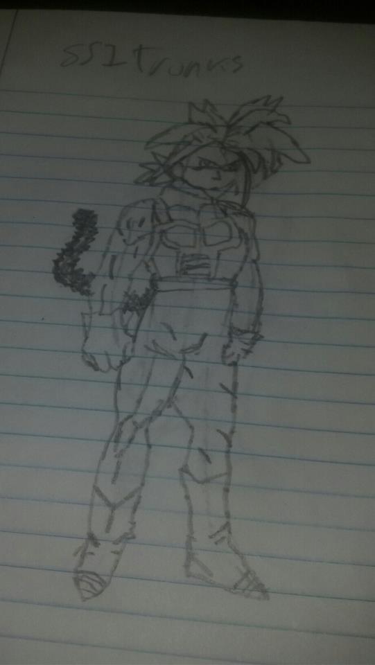 ss1 trunks fighting teen by ultimateninja557 on DeviantArt