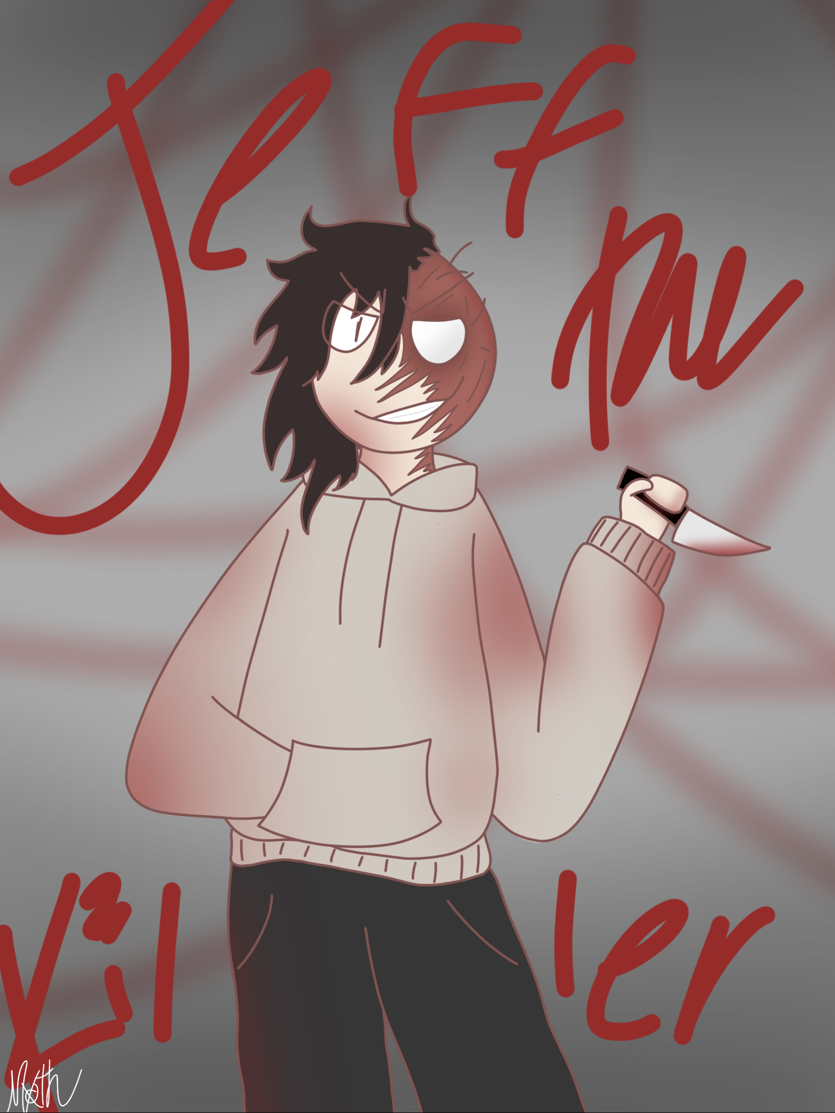 Jeff the killer. by Mjjloverr on DeviantArt