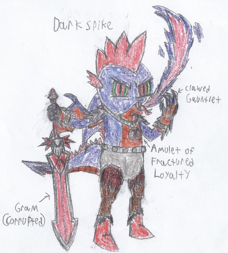 Cutie Mark Crusade-Dark Spike (Re-done)