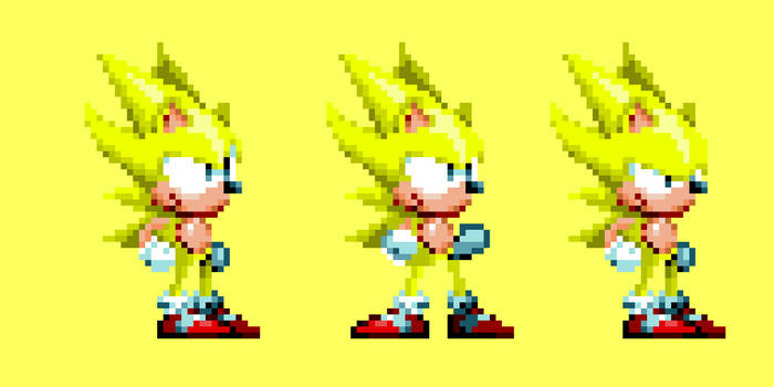 Pixilart - Super Sonic 2 by Monsterboy99