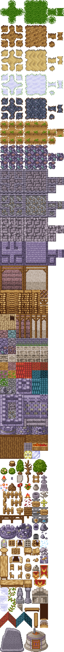 Tileset Town