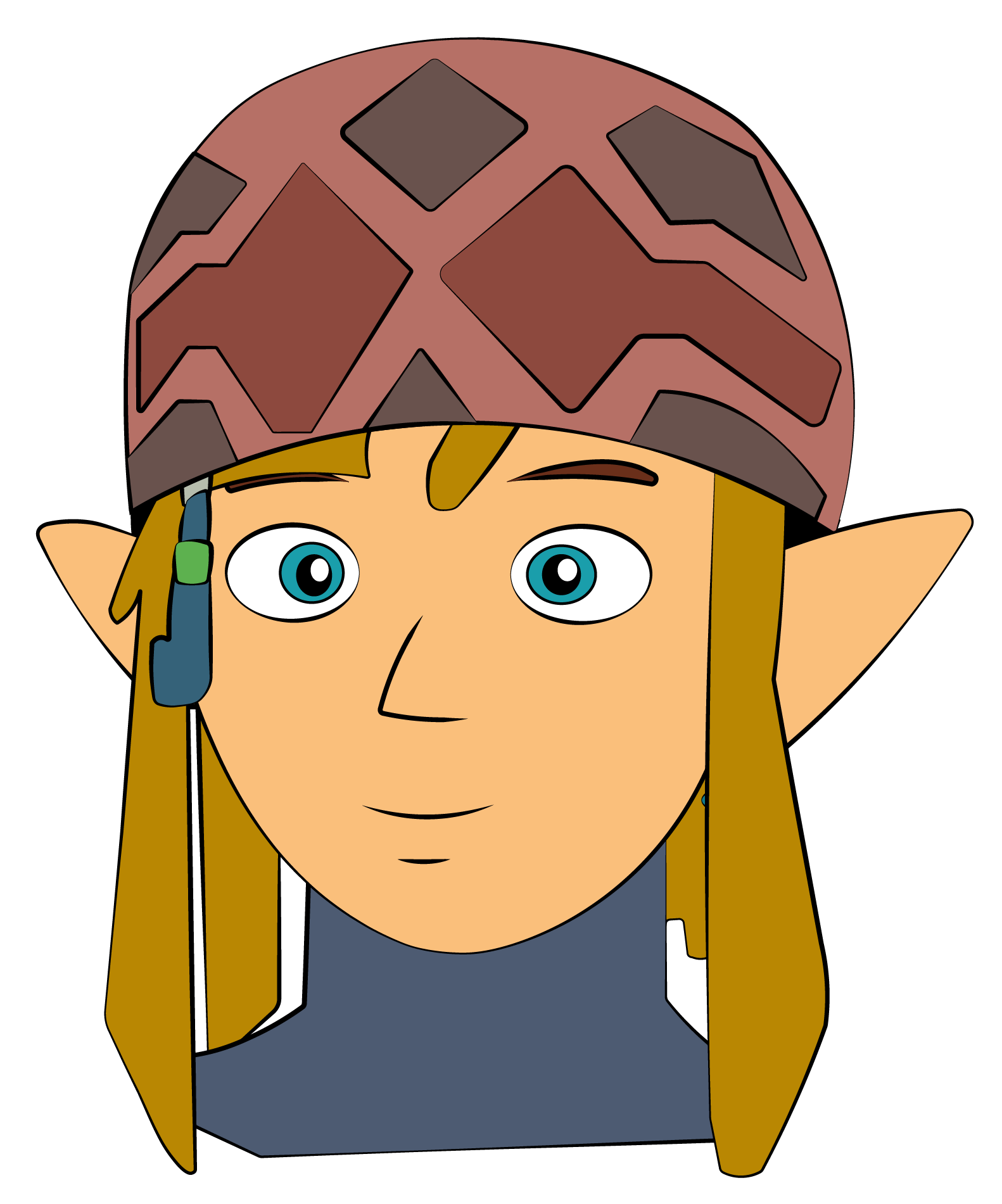 Link's Face by AdrianaPendleton on DeviantArt