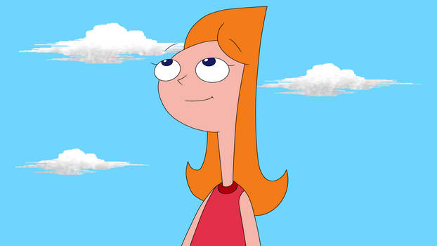 Candace Looking at the Blue Sky