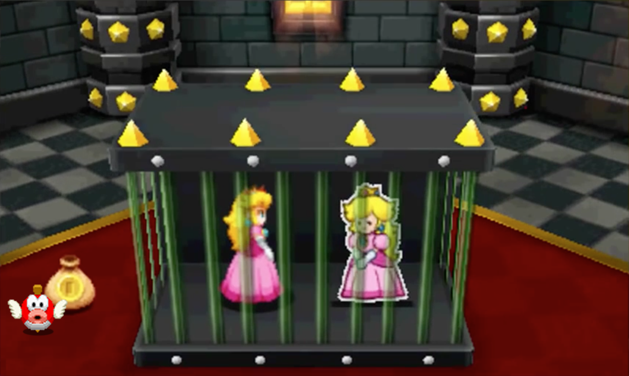 Princess in a Cage With the Coin Bag and Cheep Che by AdrianaPendleton ...