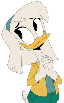 Della Duck (Quack Pack) (No Shading)