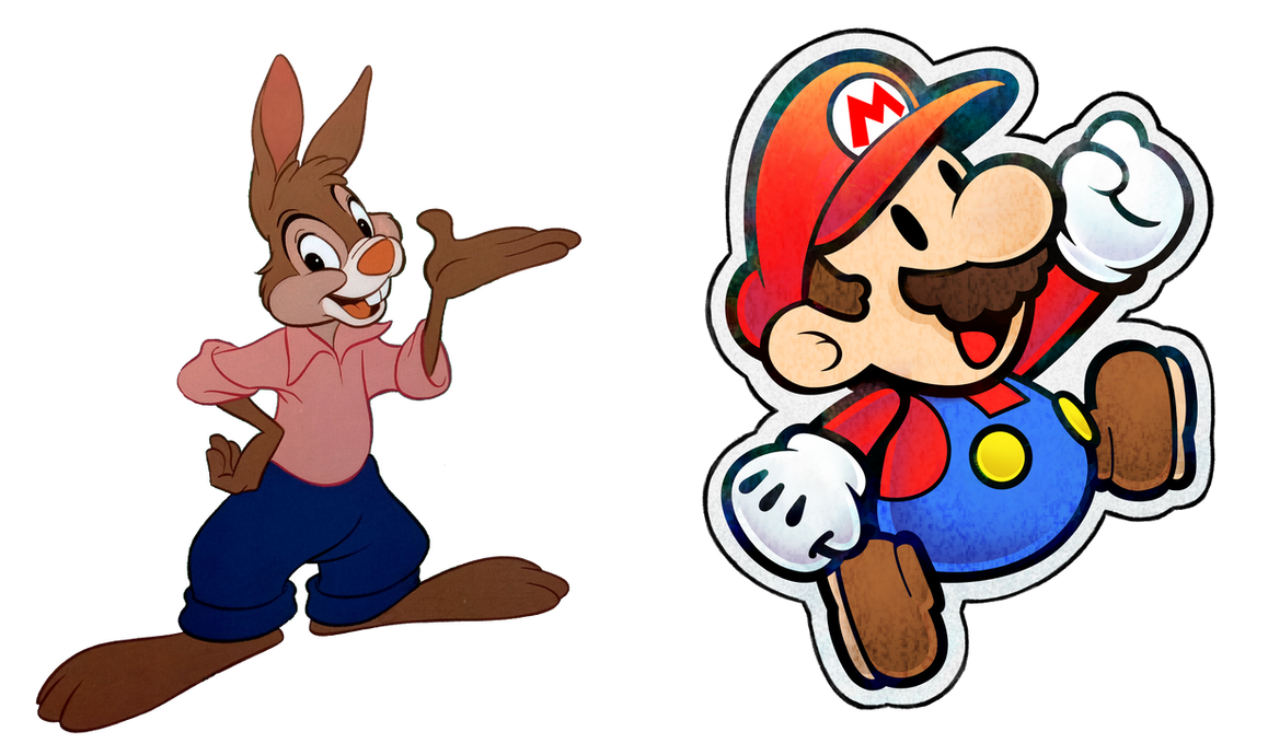 Brer Rabbit and Paper Mario by AdrianaPendleton on DeviantArt