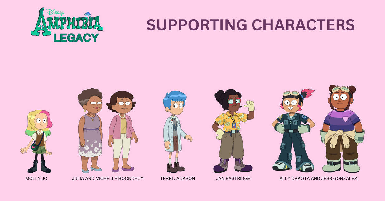 Amphibia Legacy - Supporting Characters by AdrianaPendleton on DeviantArt