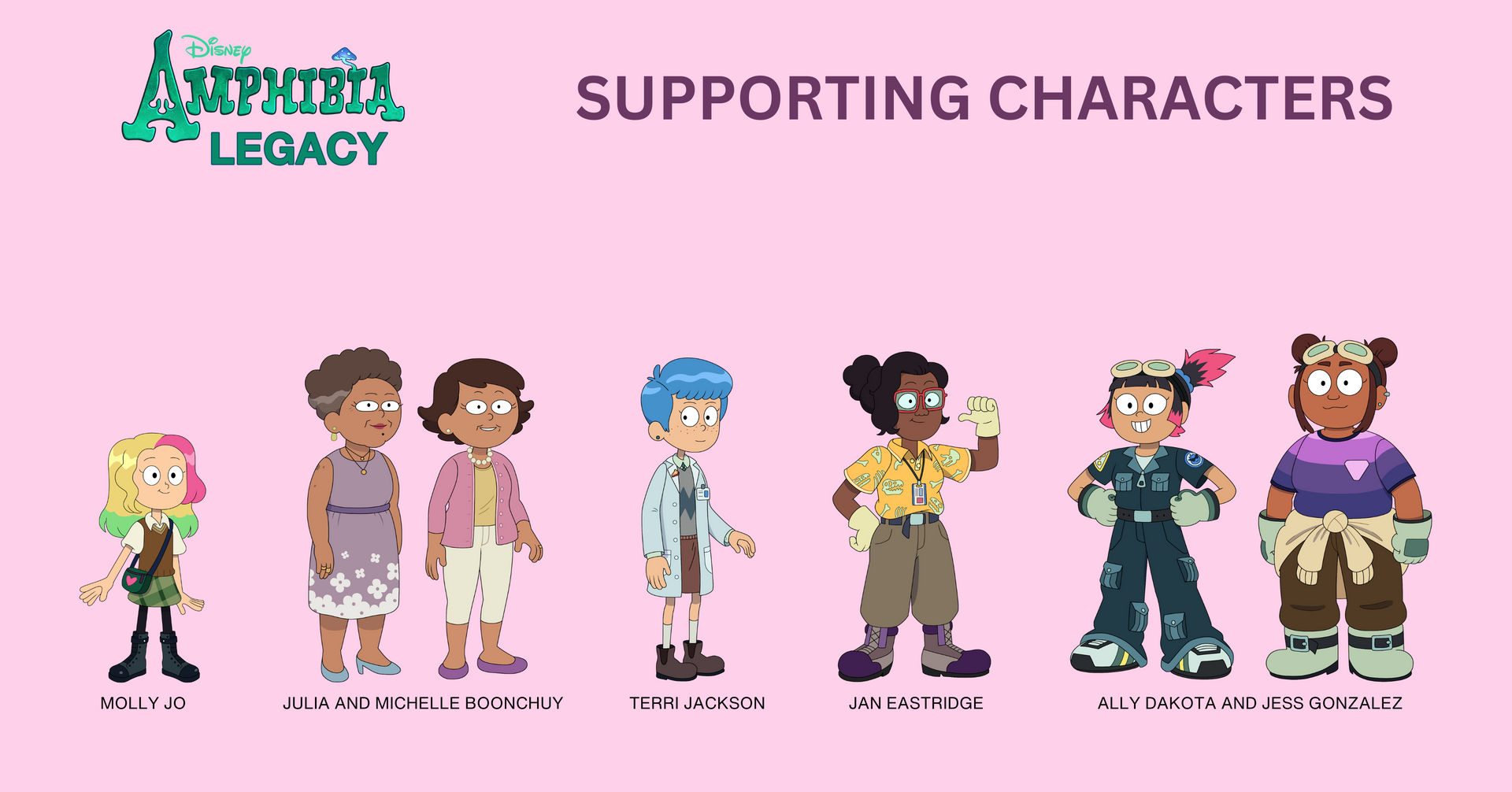Amphibia Legacy - Supporting Characters by AdrianaPendleton on DeviantArt