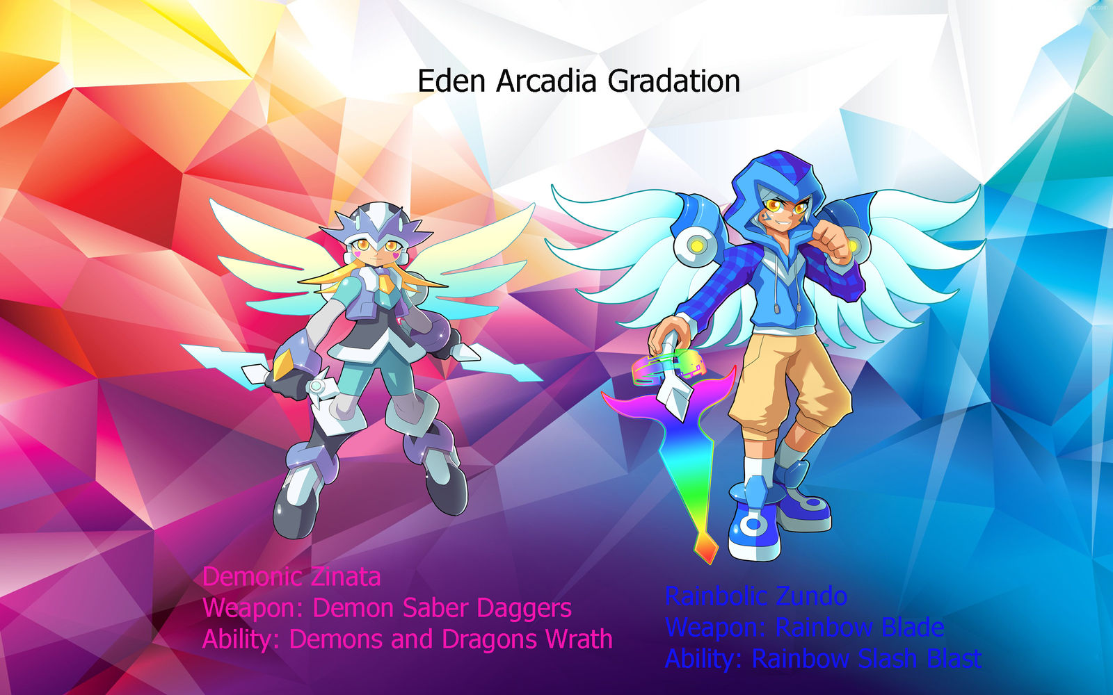 Eden Arcadia Gradation Advento by TemporalCloverfield on DeviantArt