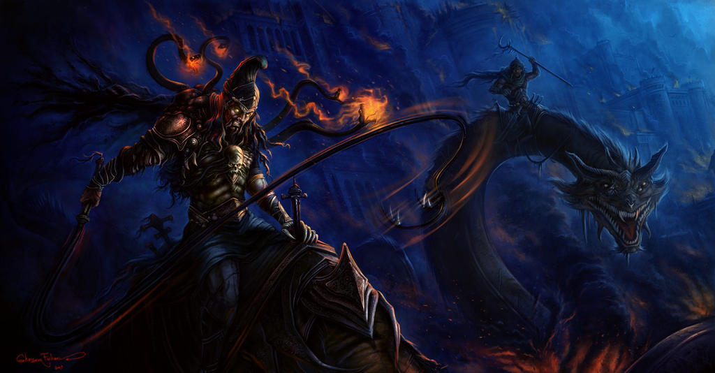 eastern dragon rider by no1hellangle