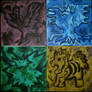 Legendary Pokemon Painting