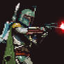 Star Wars - Boba Fett - Pixel Art