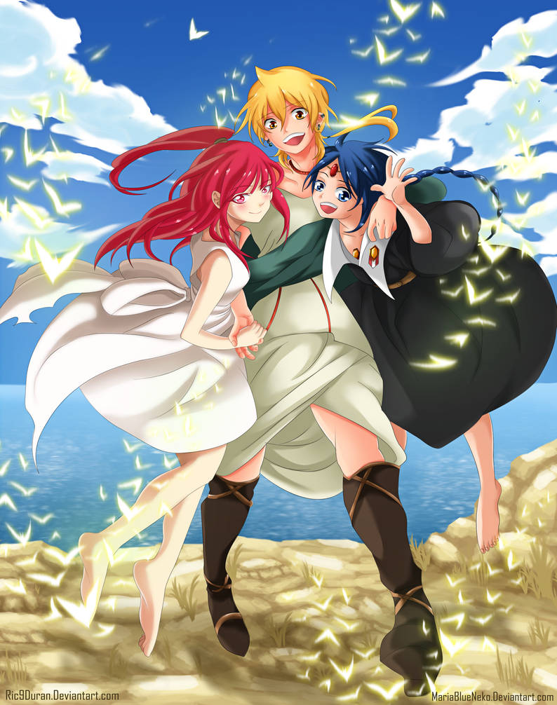 Collab!! Magi by MariaBlueNeko on DeviantArt