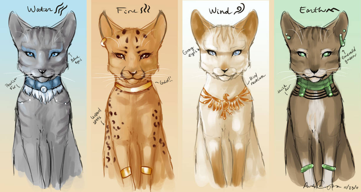 Element Cats by TONee93 on DeviantArt