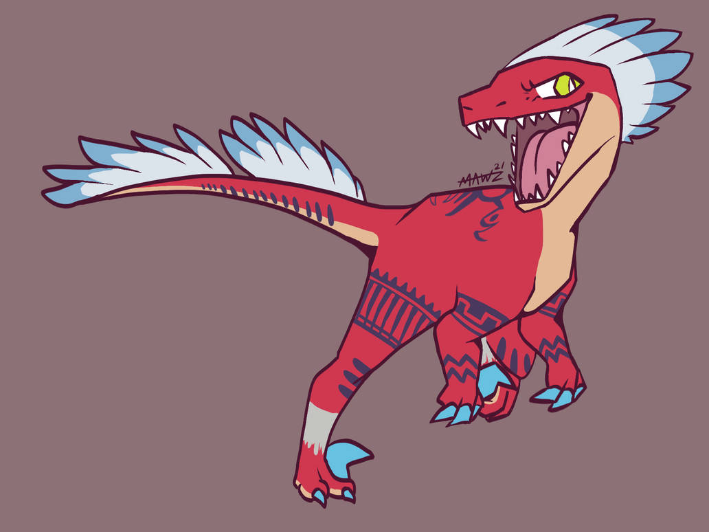 U-raptor by mawzzco on DeviantArt